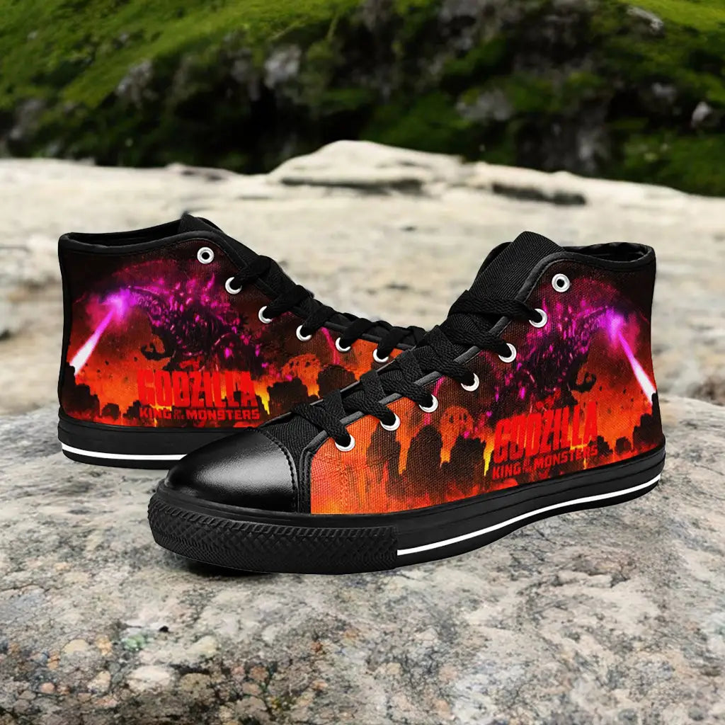 Godzilla King of the Monsters Custom High Top Sneakers Shoes