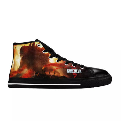 Godzilla King of the Monsters Custom High Top Sneakers Shoes