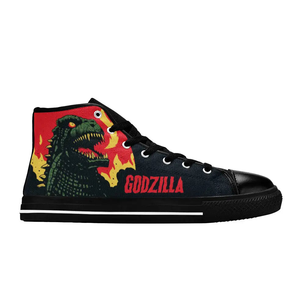 Godzilla King of the Monsters Custom High Top Sneakers Shoes