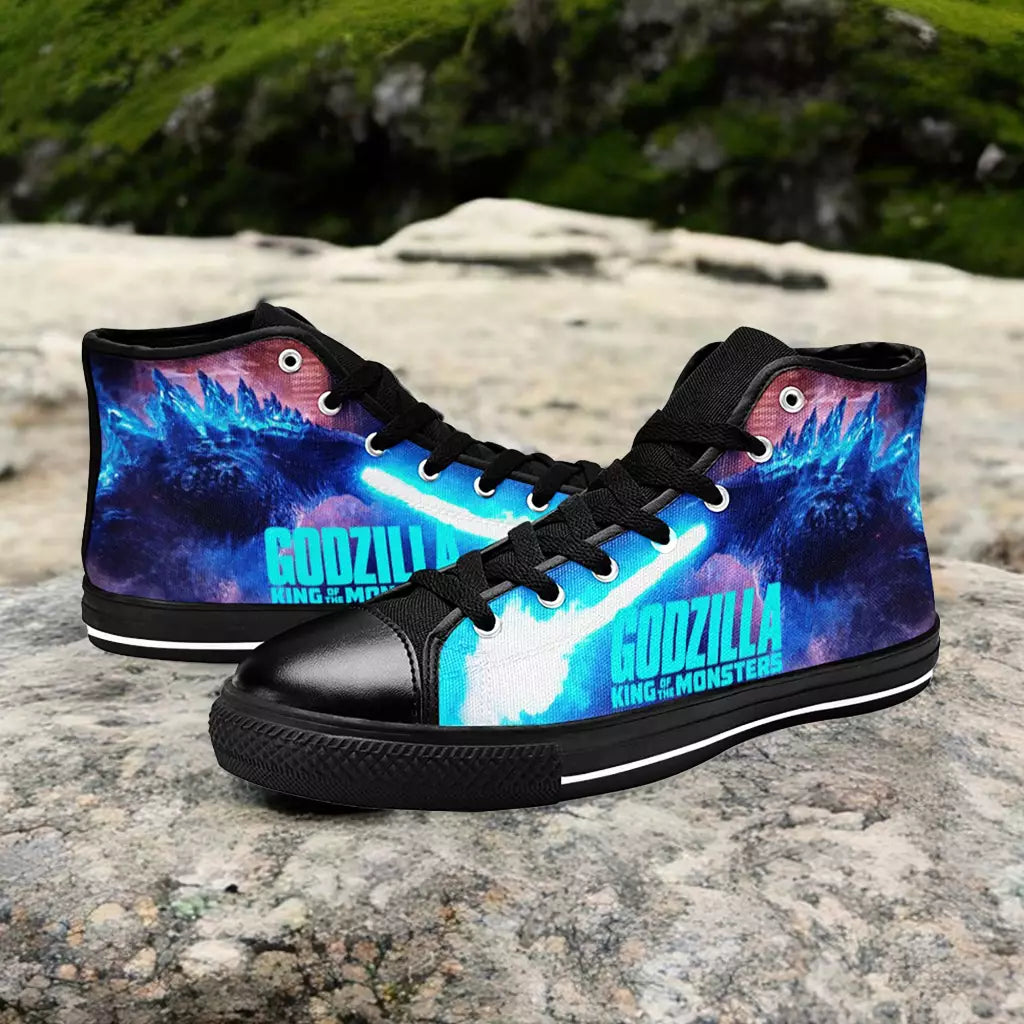 Godzilla King of the Monsters Custom High Top Sneakers Shoes