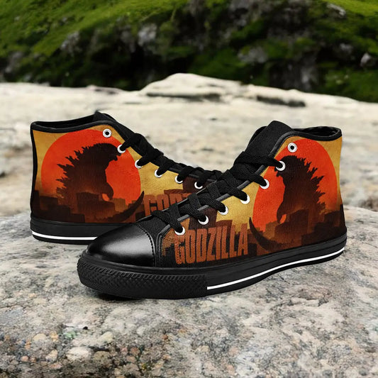 Godzilla King of the Monsters Custom High Top Sneakers Shoes