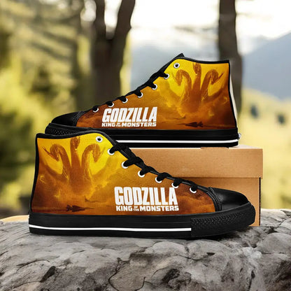 Godzilla King of the Monsters Custom High Top Sneakers Shoes