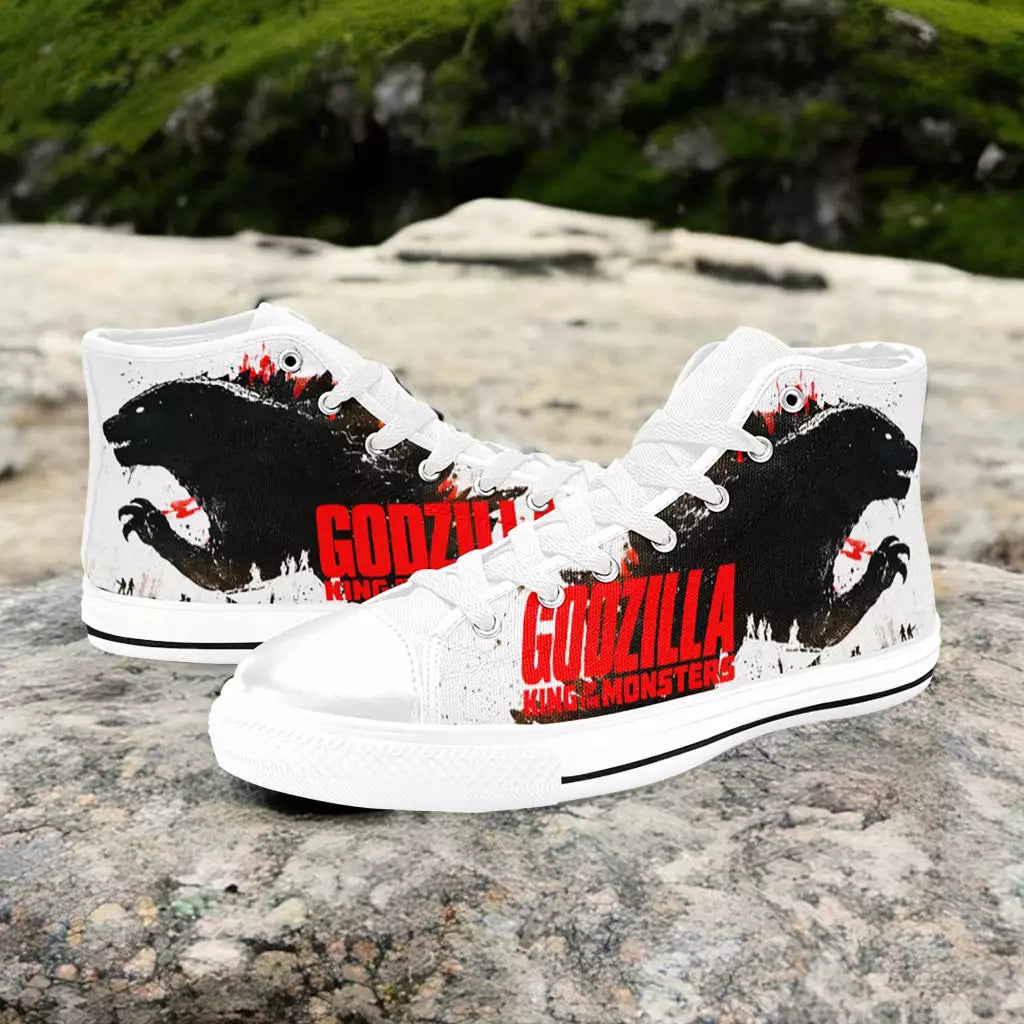 Godzilla King of the Monsters Custom High Top Sneakers Shoes