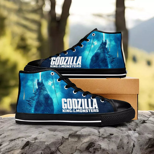 Godzilla King of the Monsters Custom High Top Sneakers Shoes