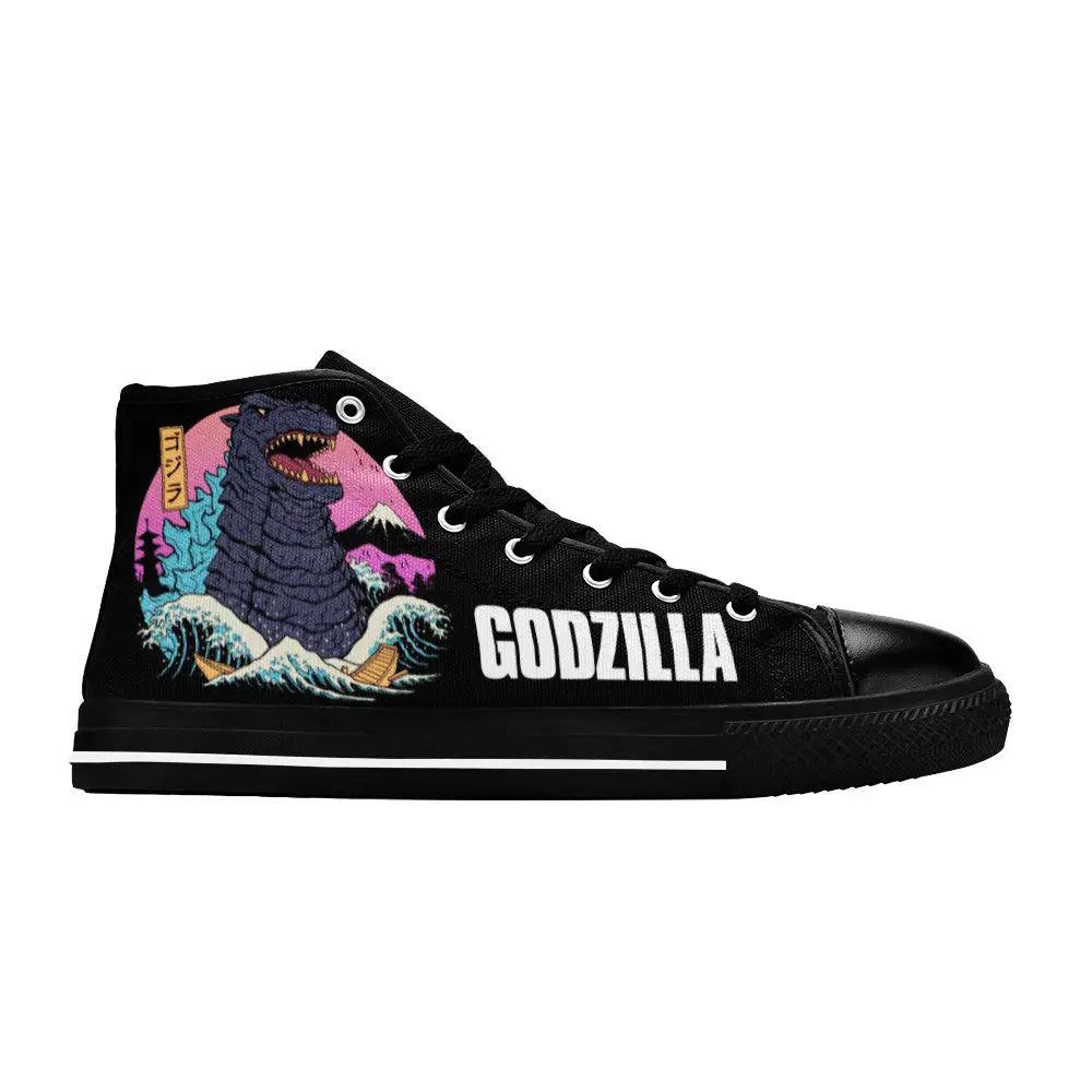 Godzilla King of the Monsters Custom High Top Sneakers Shoes