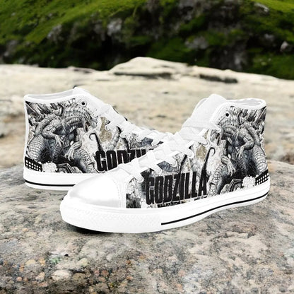 Godzilla King of the Monsters Custom High Top Sneakers Shoes