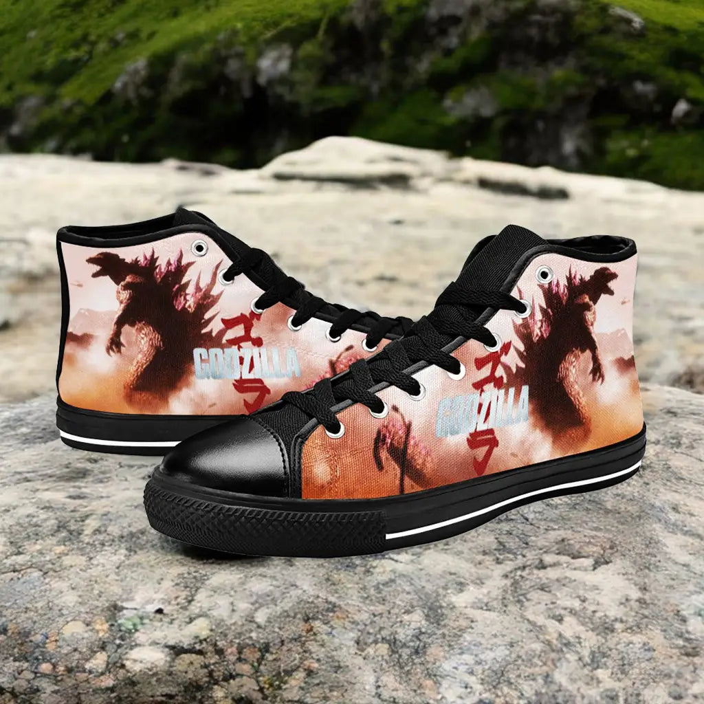 Godzilla King of the Monsters Custom High Top Sneakers Shoes