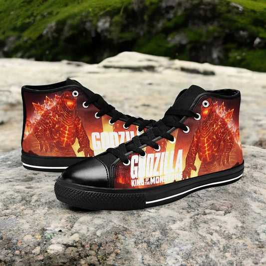 Godzilla King of the Monsters Custom High Top Sneakers Shoes