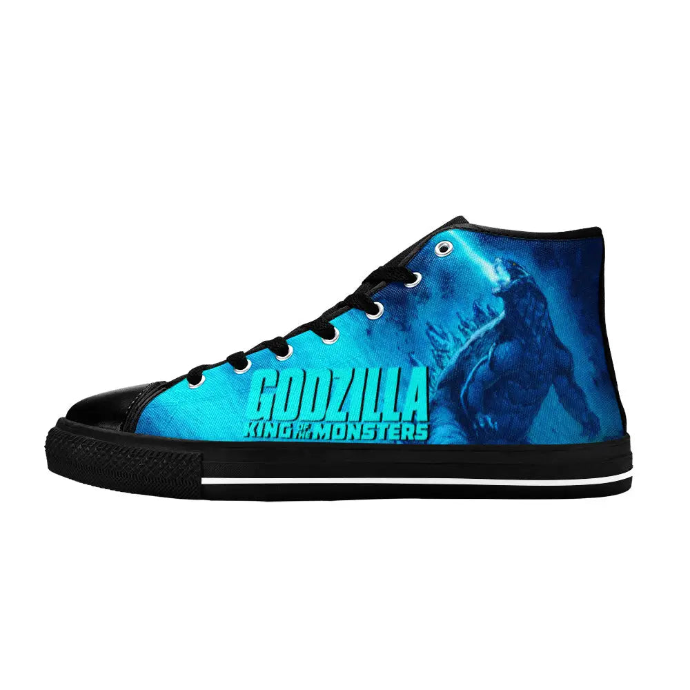 Godzilla King of the Monsters Custom High Top Sneakers Shoes