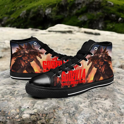 Godzilla King of the Monsters Custom High Top Sneakers Shoes