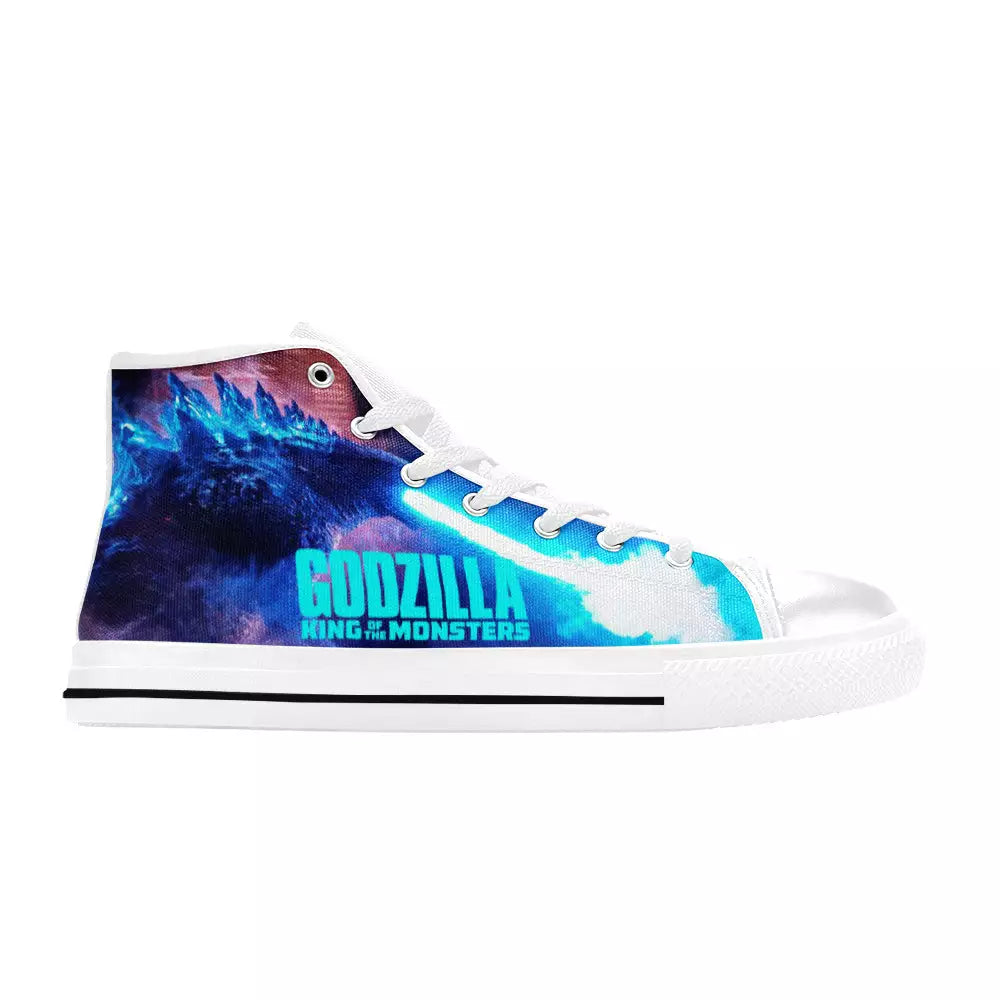 Godzilla King of the Monsters Custom High Top Sneakers Shoes