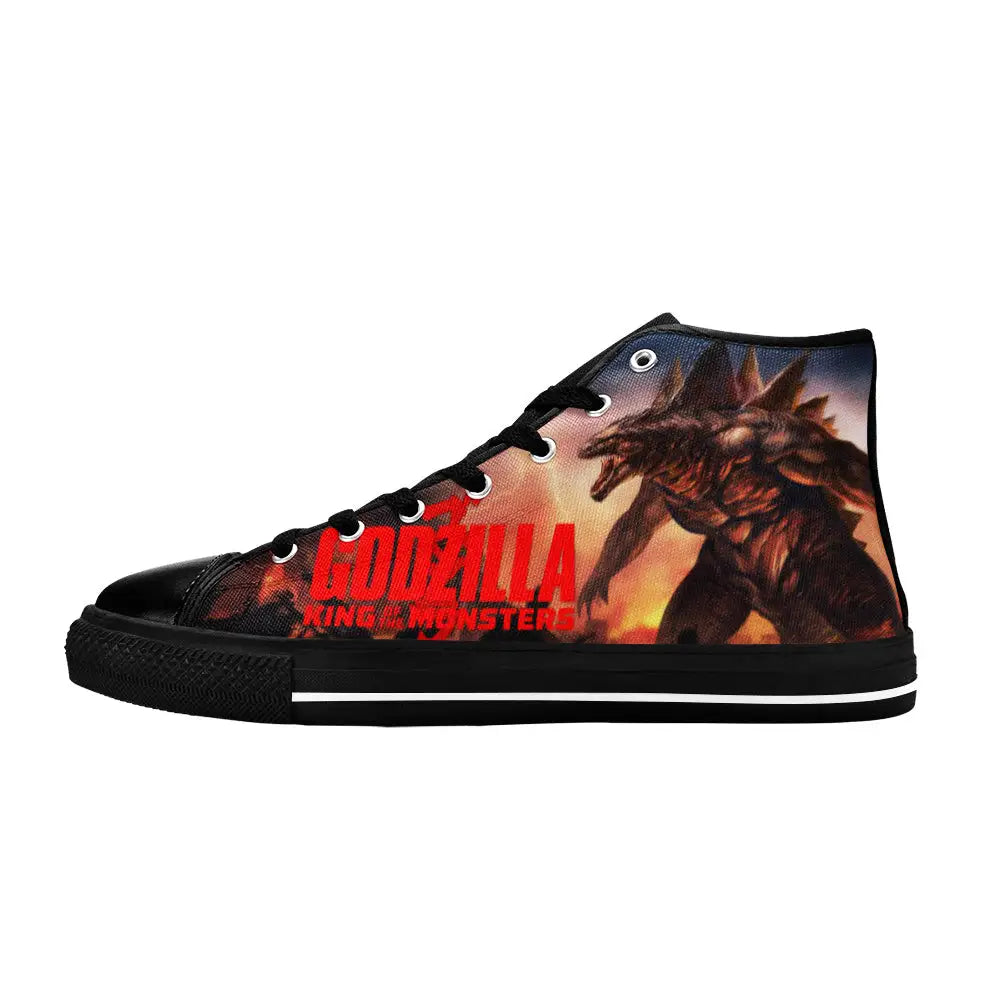 Godzilla King of the Monsters Custom High Top Sneakers Shoes