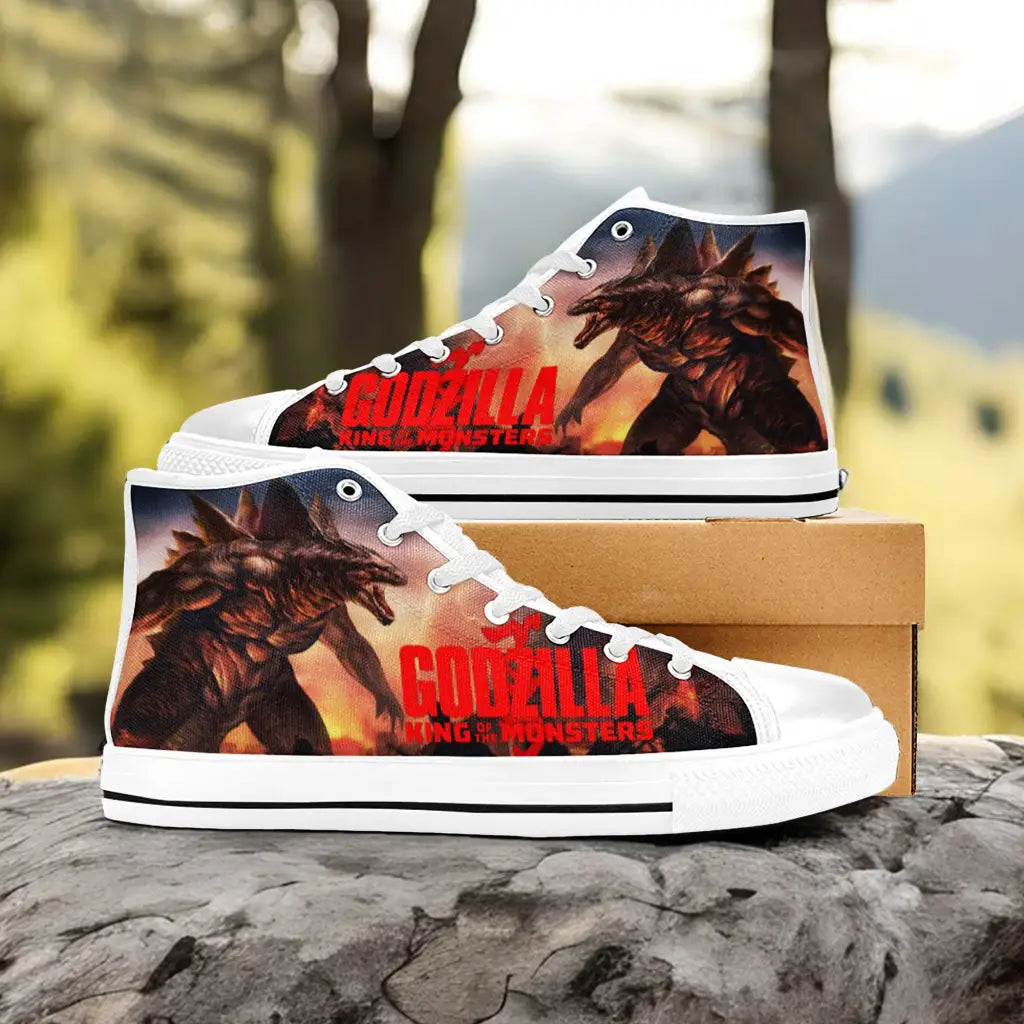 Godzilla King of the Monsters Custom High Top Sneakers Shoes