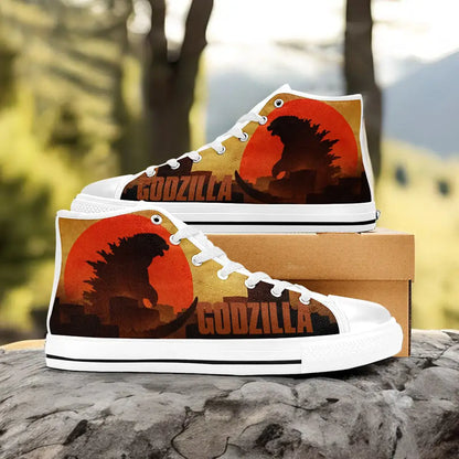 Godzilla King of the Monsters Custom High Top Sneakers Shoes