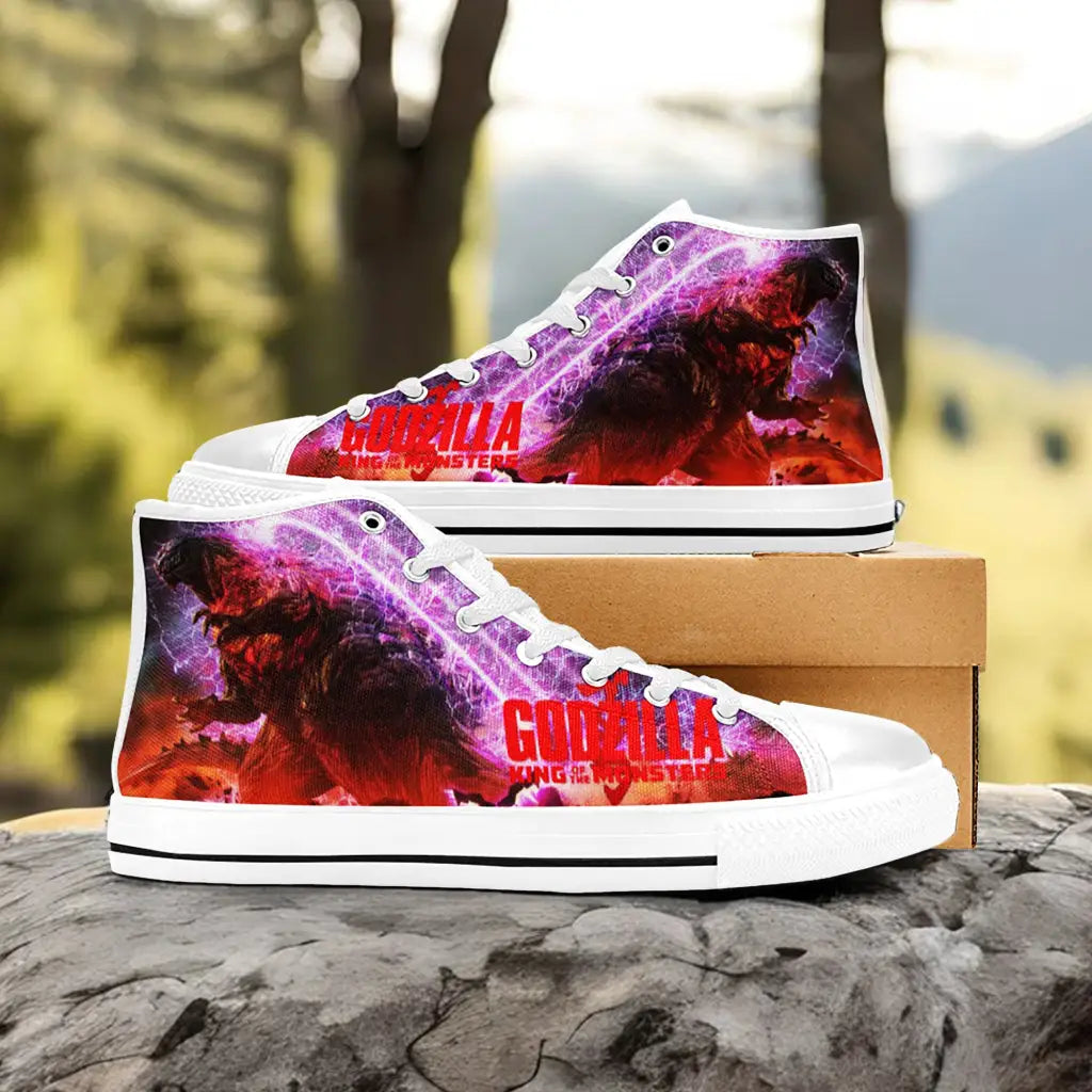 Godzilla King of the Monsters Custom High Top Sneakers Shoes