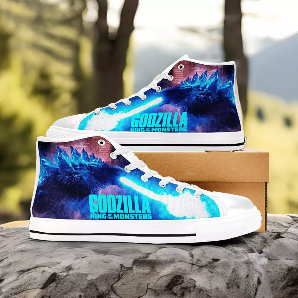 Godzilla King of the Monsters Custom High Top Sneakers Shoes