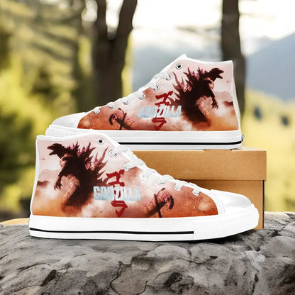 Godzilla King of the Monsters Custom High Top Sneakers Shoes