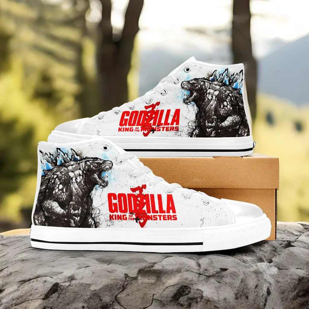 Godzilla King of the Monsters Custom High Top Sneakers Shoes