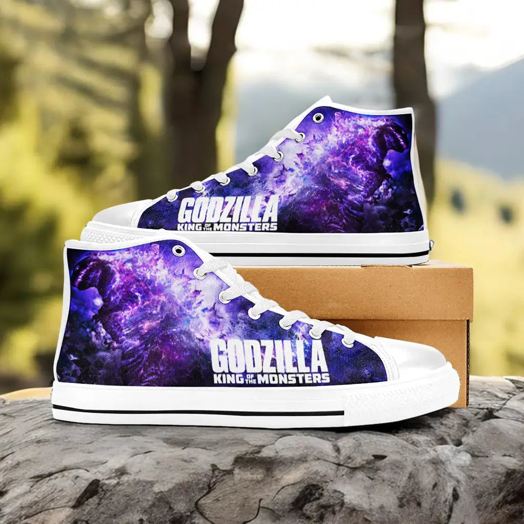 Godzilla King of the Monsters Custom High Top Sneakers Shoes