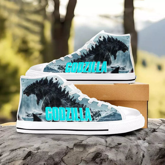 Godzilla King of the Monsters Custom High Top Sneakers Shoes