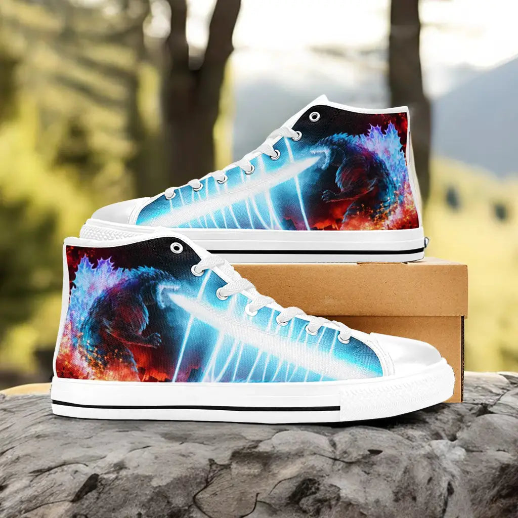 Godzilla King of the Monsters Custom High Top Sneakers Shoes