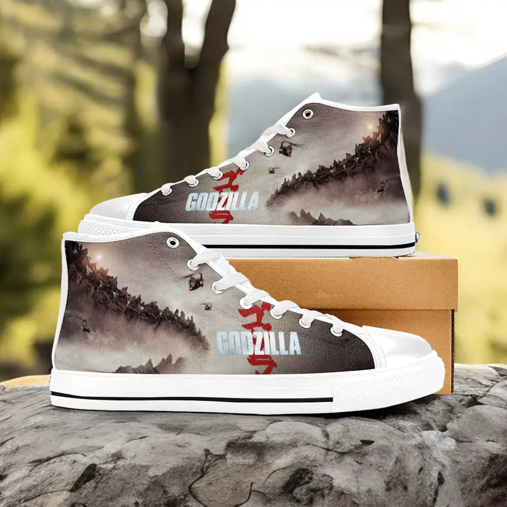 Godzilla King of the Monsters Custom High Top Sneakers Shoes