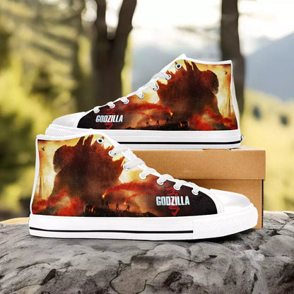 Godzilla King of the Monsters Custom High Top Sneakers Shoes