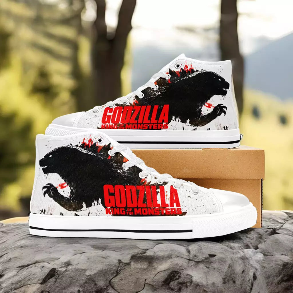 Godzilla King of the Monsters Custom High Top Sneakers Shoes