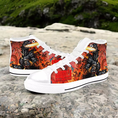 Godzilla King of the Monsters Custom High Top Sneakers Shoes