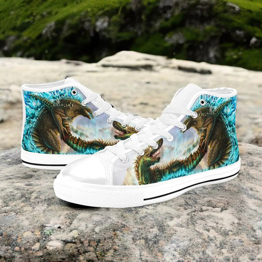 Godzilla King of the Monsters Custom High Top Sneakers Shoes