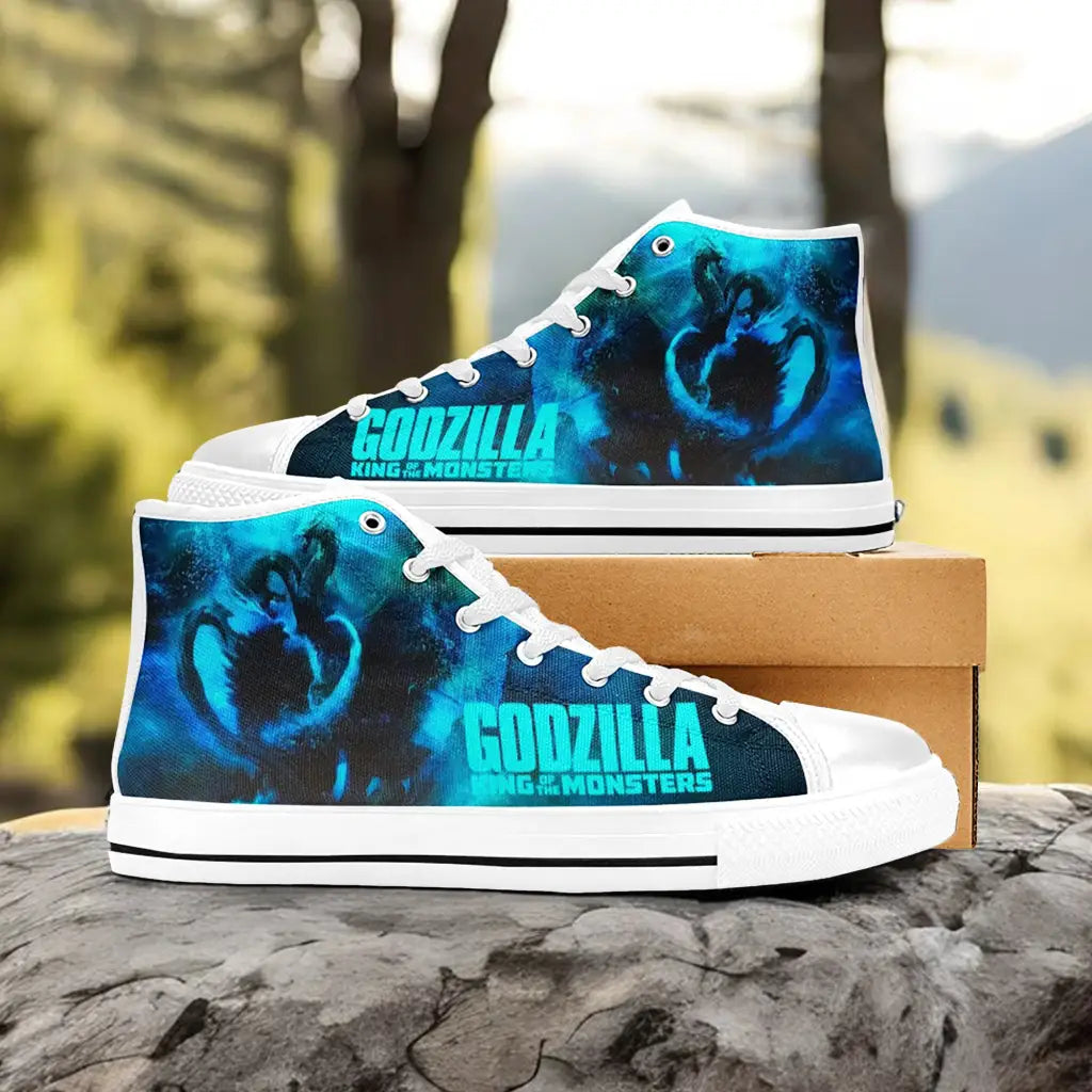 Godzilla King of the Monsters Custom High Top Sneakers Shoes