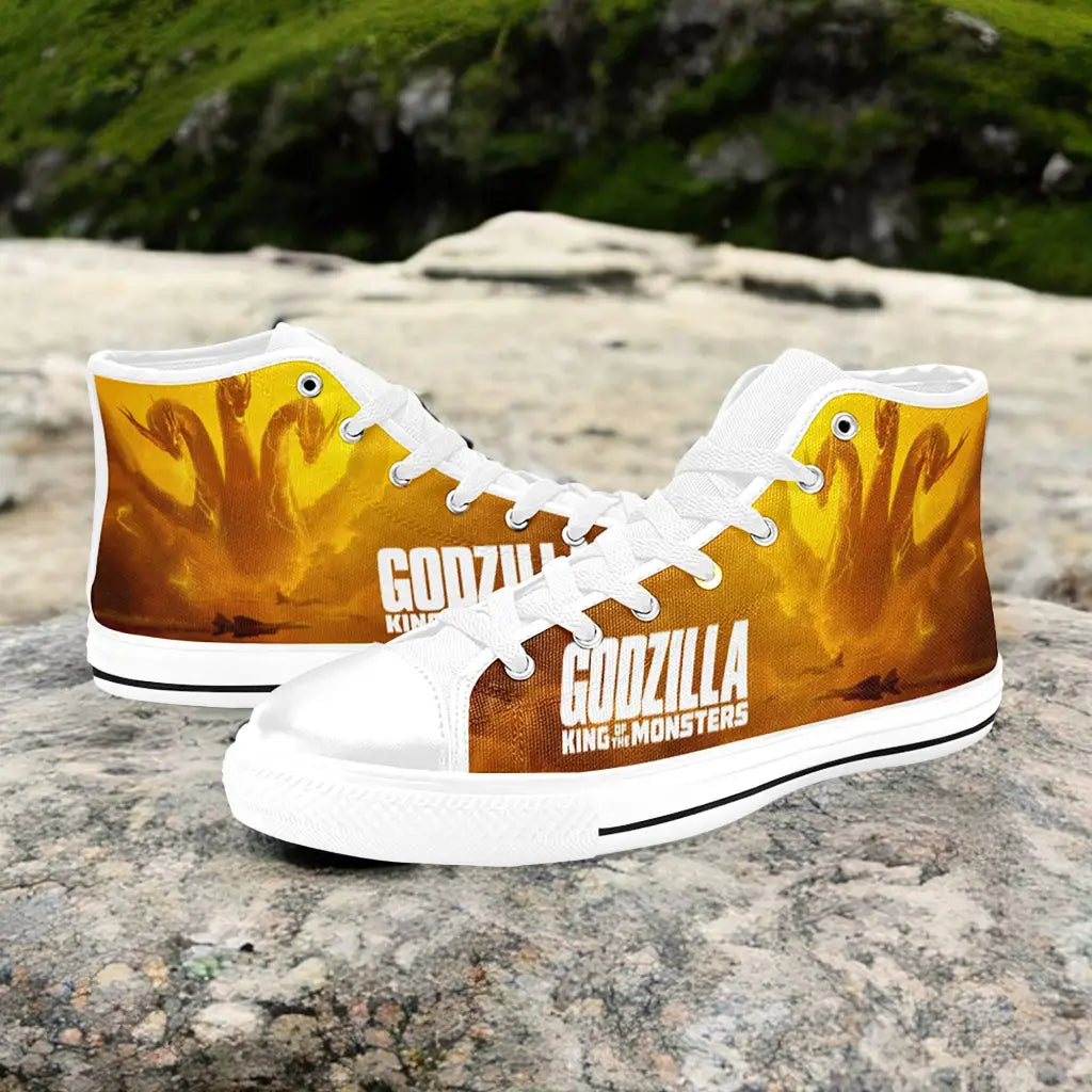 Godzilla King of the Monsters Custom High Top Sneakers Shoes