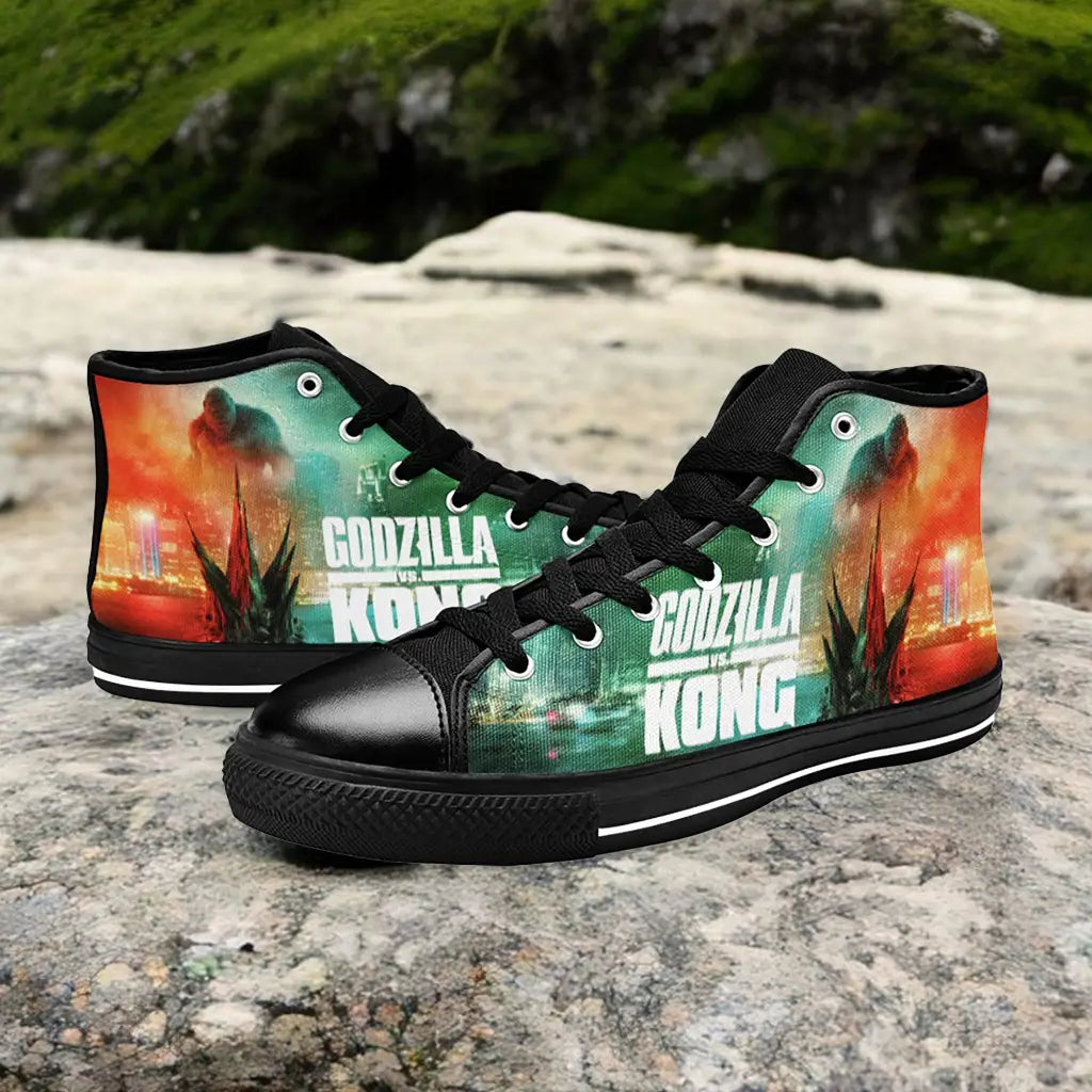 Godzilla Vs Kong King of the Monsters Custom High Top Sneakers Shoes