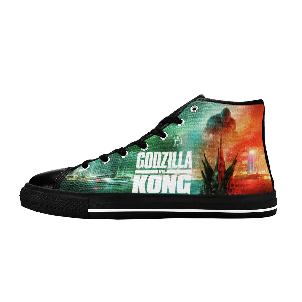 Godzilla Vs Kong King of the Monsters Custom High Top Sneakers Shoes