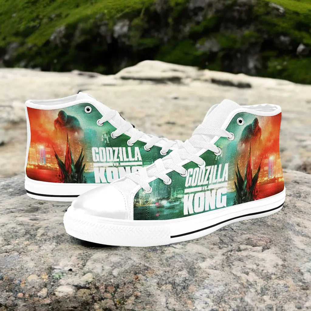 Godzilla Vs Kong King of the Monsters Custom High Top Sneakers Shoes