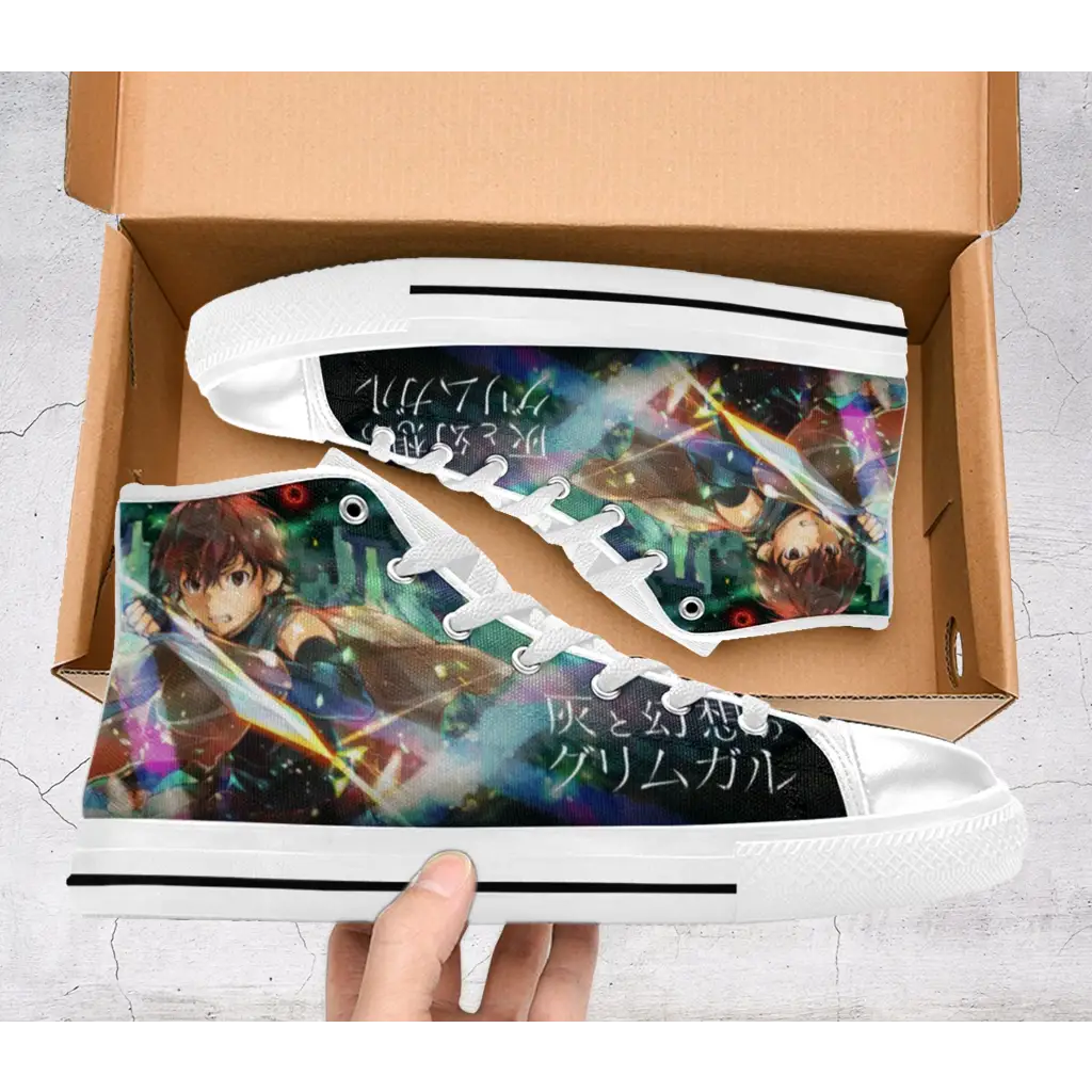 Grimgar of Fantasy and Ash Hai to Gensou no Grimgar Shoes High Top Sneakers