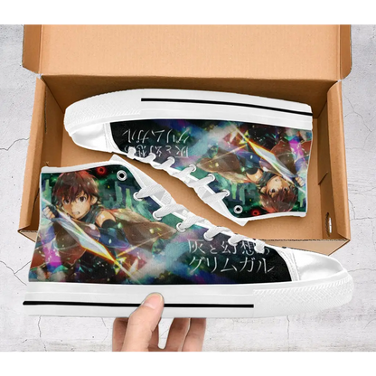 Grimgar of Fantasy and Ash Hai to Gensou no Grimgar Shoes High Top Sneakers