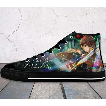 Grimgar of Fantasy and Ash Hai to Gensou no Grimgar Shoes High Top Sneakers