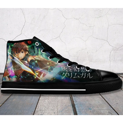 Grimgar of Fantasy and Ash Hai to Gensou no Grimgar Shoes High Top Sneakers