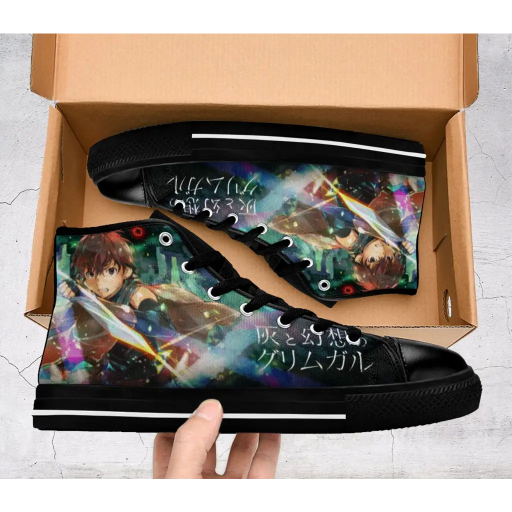 Grimgar of Fantasy and Ash Hai to Gensou no Grimgar Shoes High Top Sneakers