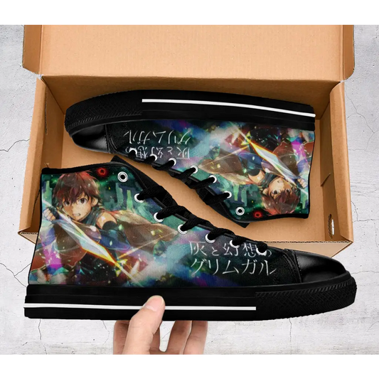 Grimgar of Fantasy and Ash Hai to Gensou no Grimgar Shoes High Top Sneakers