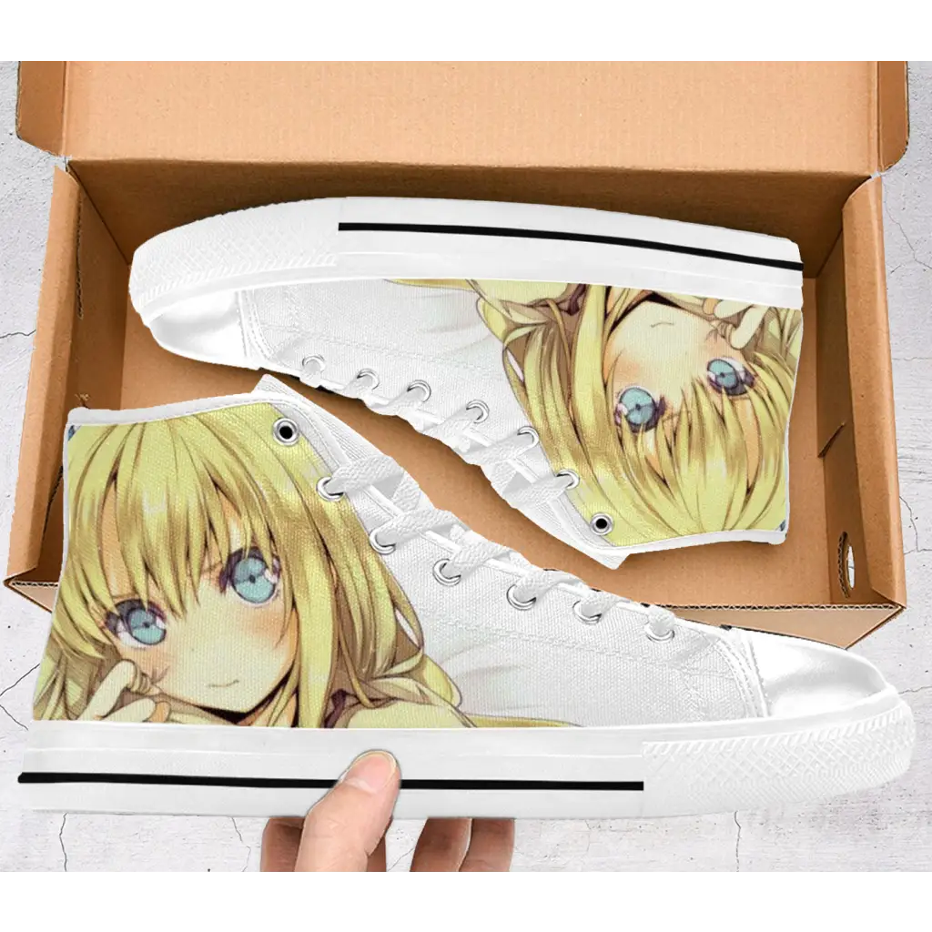 Haganai Sena Kashiwazaki Boku wa Tomodachi ga Sukunai I don't have many friends Shoes High Top Sneakers