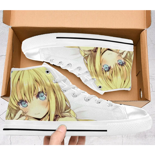 Haganai Sena Kashiwazaki Boku wa Tomodachi ga Sukunai I don't have many friends Shoes High Top Sneakers