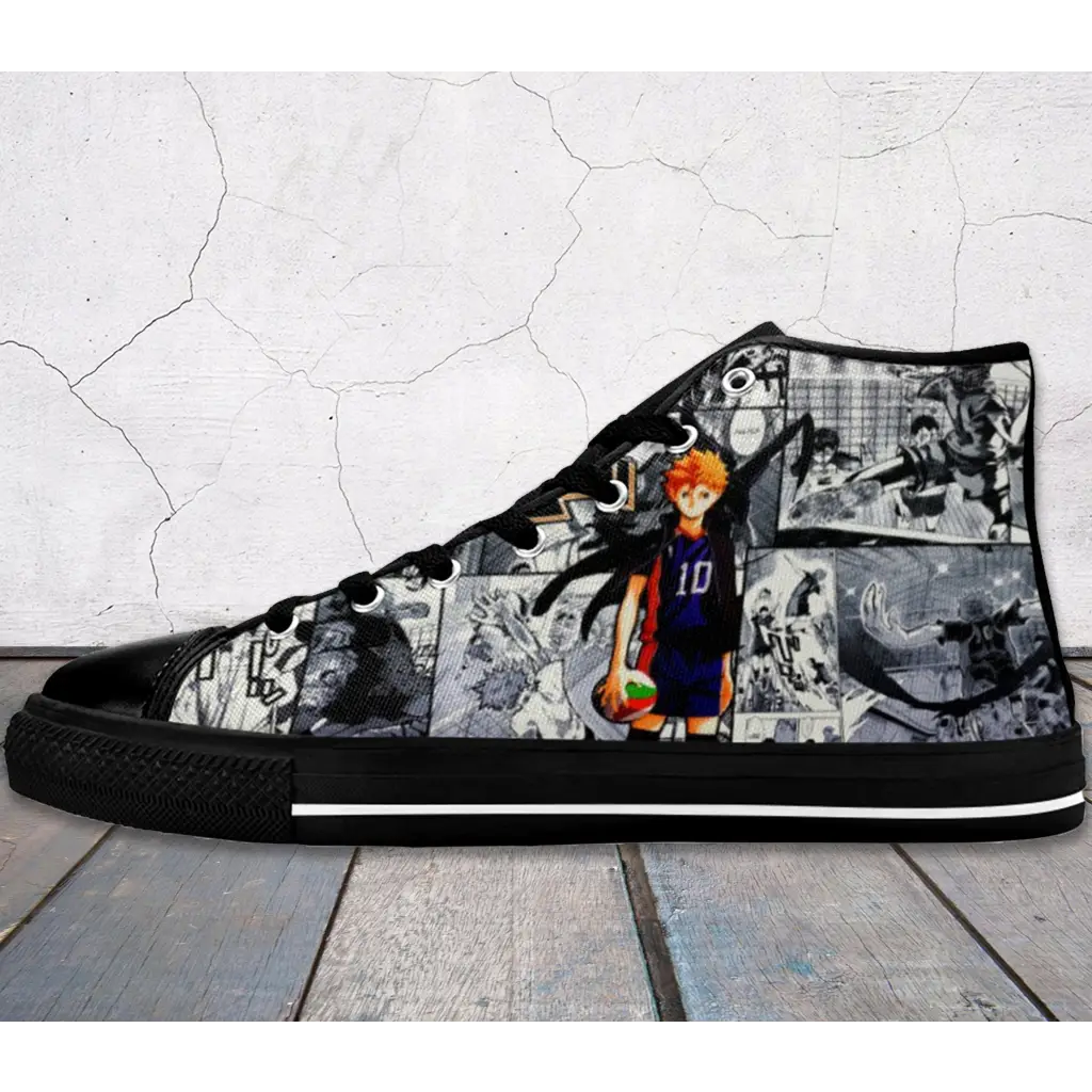 Haikyuu Hinata Shouyou Anime Shoes High Top Sneakers