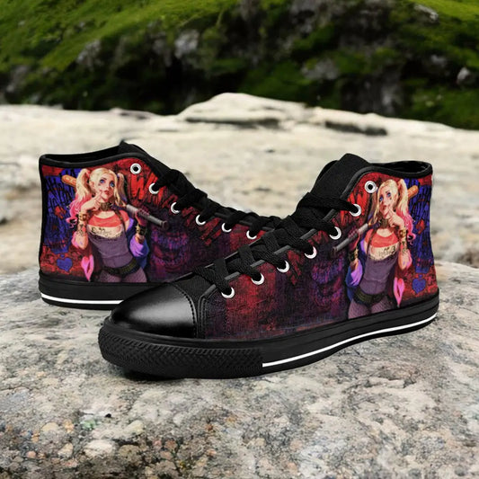 Harley Quinn Sexy Puddin Custom High Top Sneakers Shoes