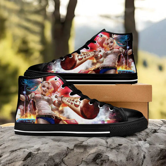 Harley Quinn Sexy Puddin Custom High Top Sneakers Shoes