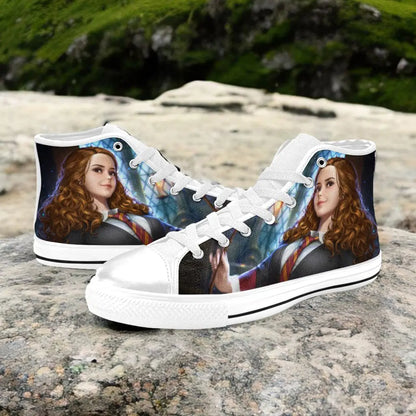 Harry Potter Hermione Granger Custom High Top Sneakers Shoes