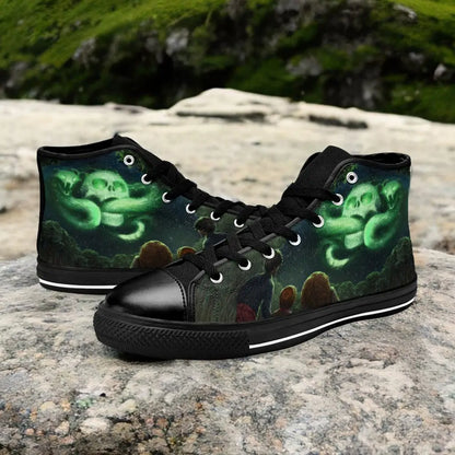 Harry Potter Hermione Ron Voldemort Dark Mark Custom High Top Sneakers Shoes