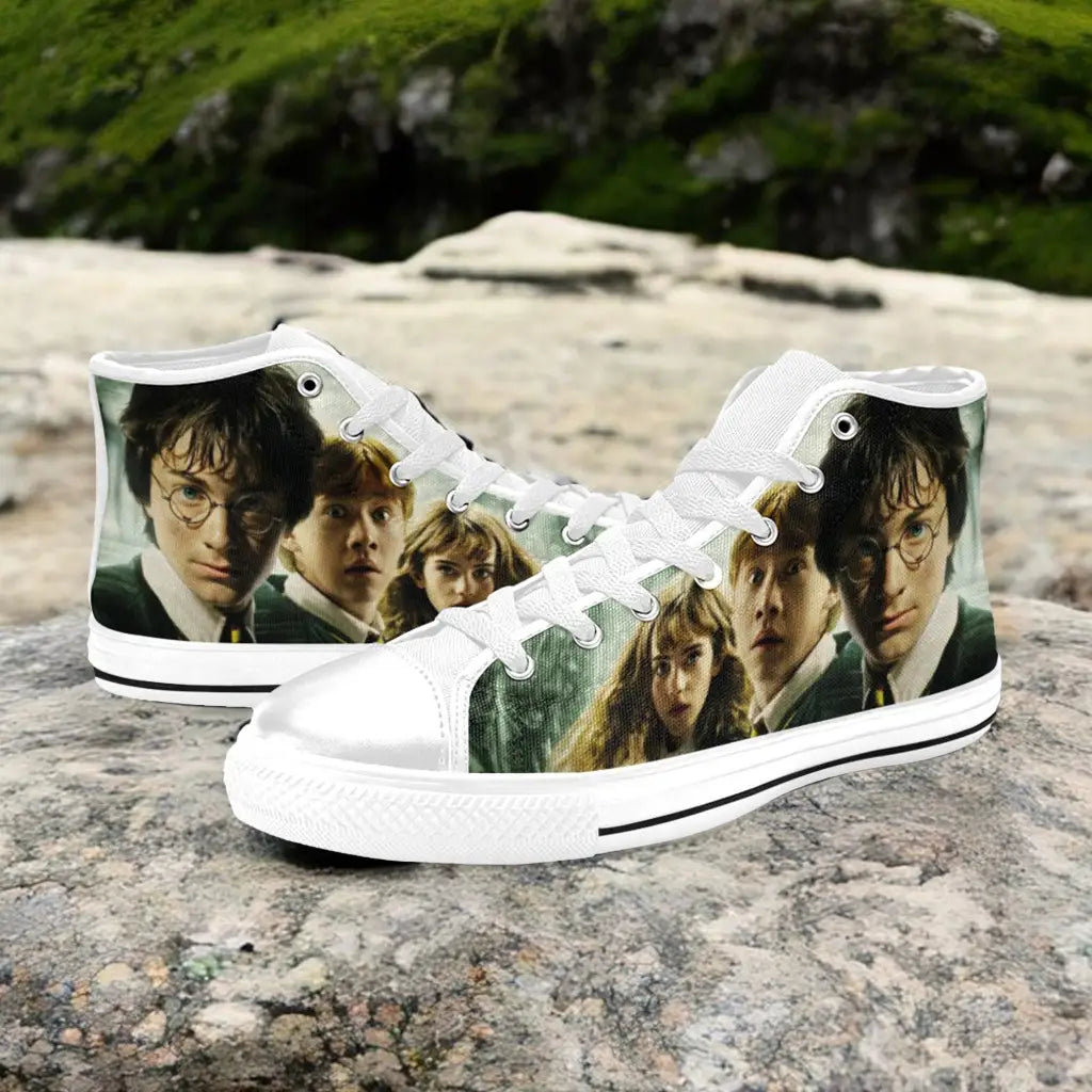 Harry Potter Hermione Ron Weasley Custom High Top Sneakers Shoes