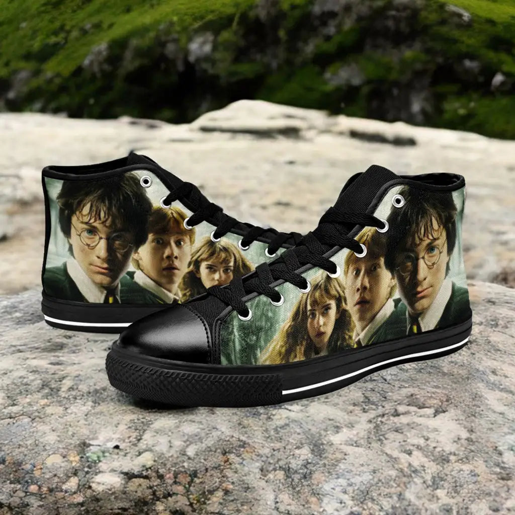 Harry Potter Hermione Ron Weasley Custom High Top Sneakers Shoes